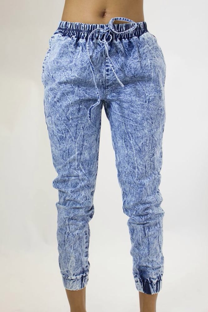 acid wash jogger set