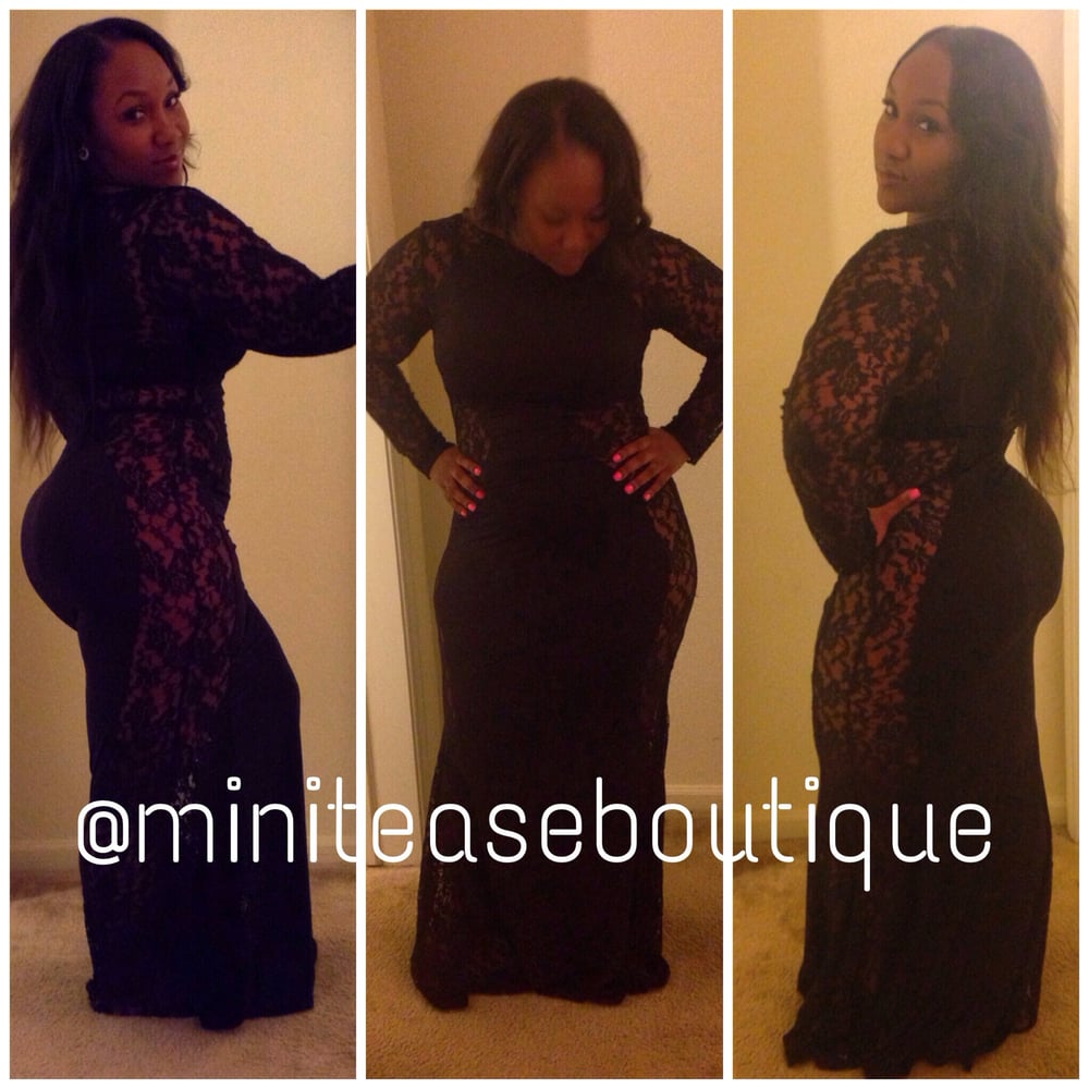 Plus Size Lacy Dress | MiniTease Boutique