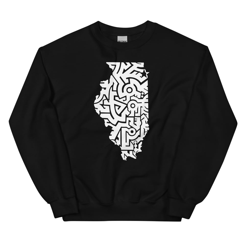 ILLINI Mazewerk Unisex Sweatshirt