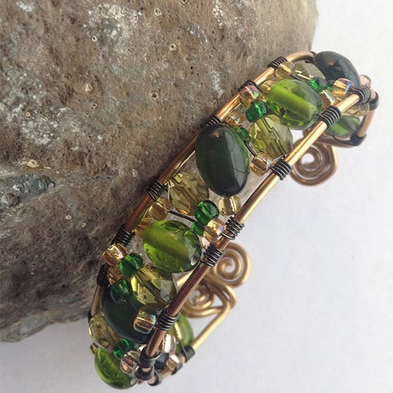 Image of Clean Green-Adjustable Bracelet