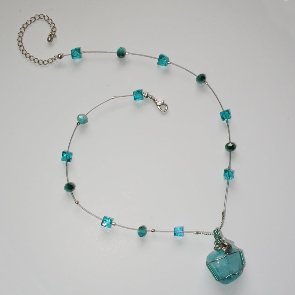 Image of Turquoise Quartz-Necklace