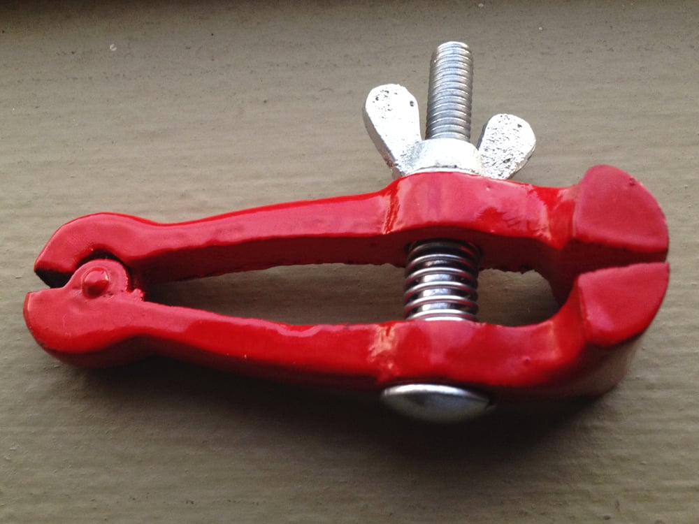 Stuffsmith. — RivetMaking Steel Hand Vise 4"