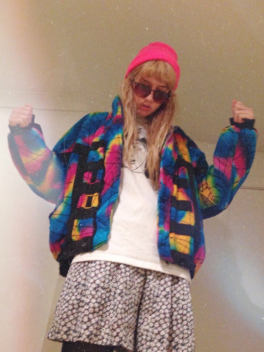 Image of RETRO VAPORWAVE PLUSH JACKET