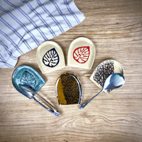 Image 1 of Embossed Spoon Rests