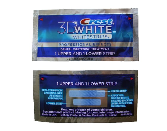 Image of 3D Crest Whitestrips Professional Effects