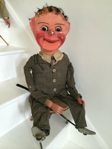 Image of Antique edwardian ventriloquist doll puppet