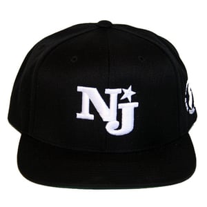 Image of NJSOM "NJ" SNAPBACK-BLK