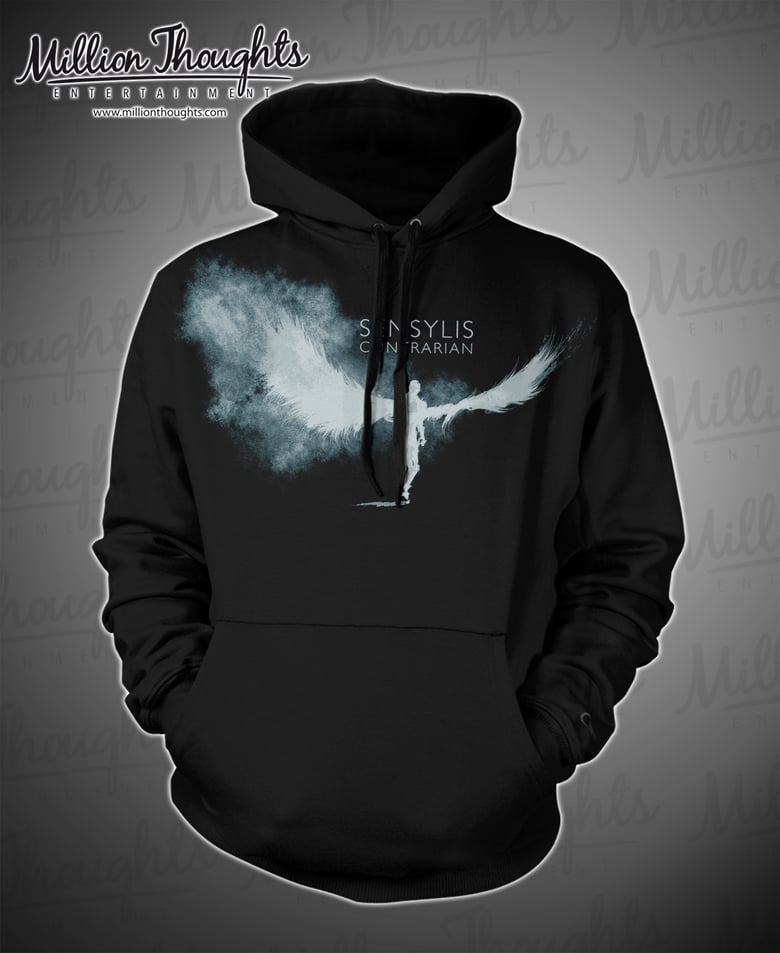 Image of CONTRARIAN | BLACK HOODIE
