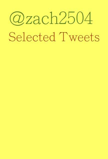 Image of 'Selected Tweets' Book