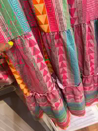 Image 3 of colorful boho dress