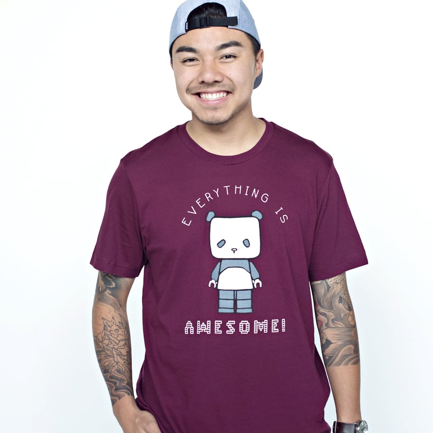 Image of "Lego Panda" Unisex Tee