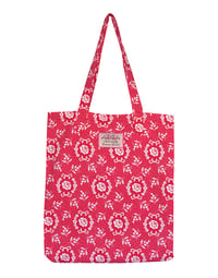 Cameo Rose Bookbag in Raspberry