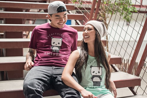 Image of "Lego Panda" Unisex Tee