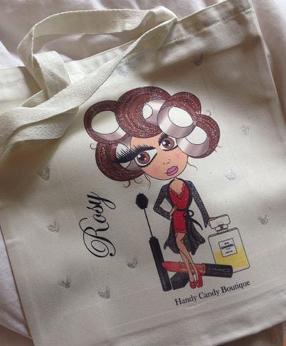 Image of Handy Candy Cotton tote bags