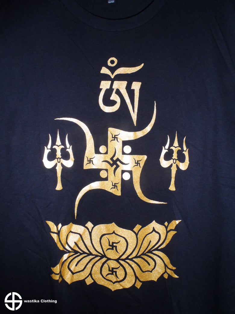 Image of  Gold Aum t-shirts