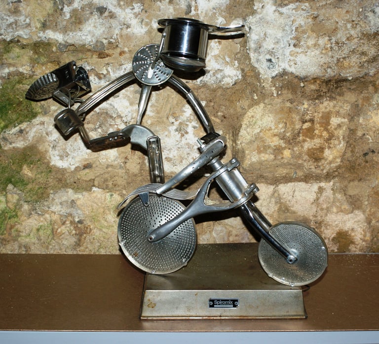 Vélospir  Sculpture Spiromix  