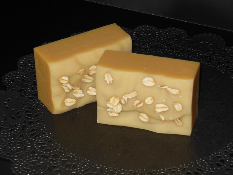 Image of All natural Oatmilk and Honey goat milk soap