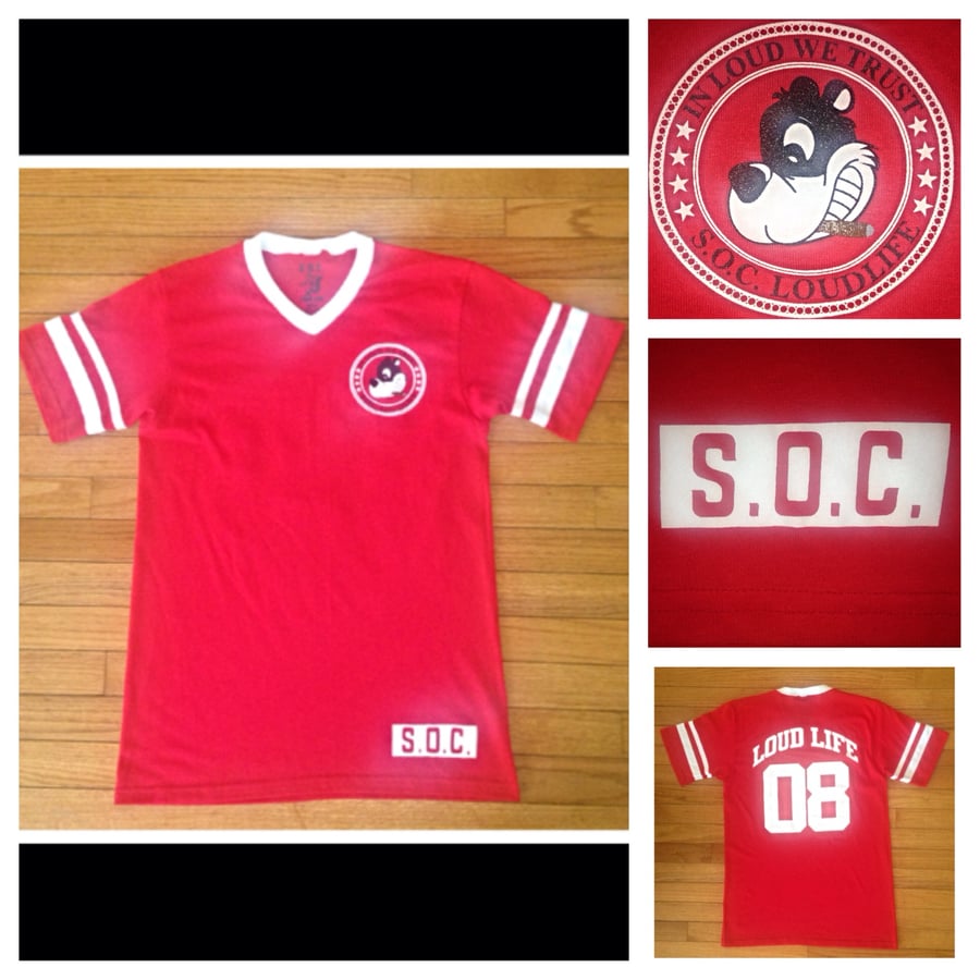 Image of *LIMITED Edition S.O.C. LOUDLIFE Logo jersey 