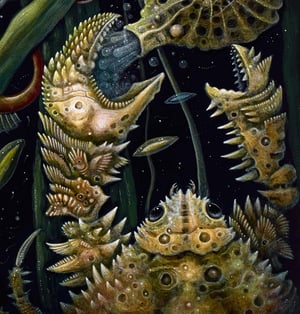 Image of "LIGHT CREATURE", 18 x 24" Open Edition Giclee