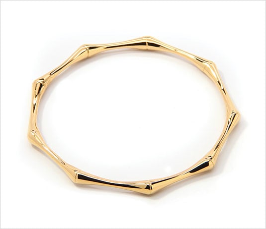 Image of GOLD BAMBOO BANGLE