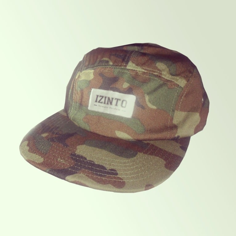 Image of Izinto 5 panel camo cap