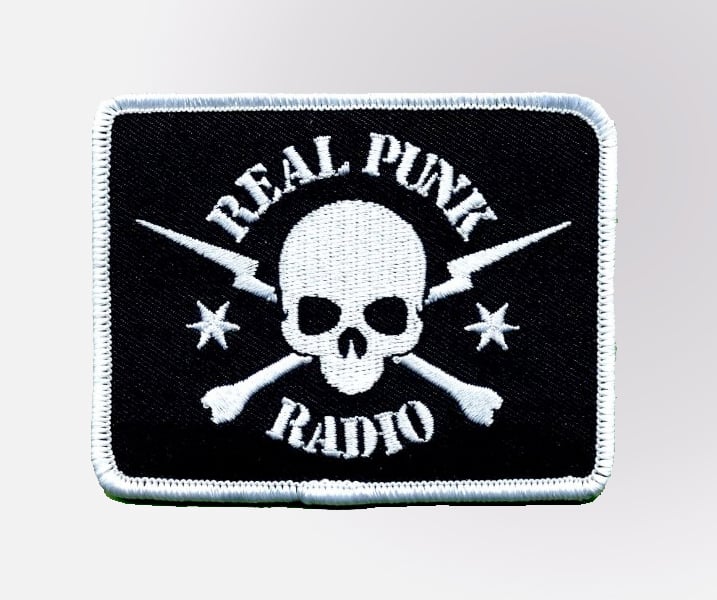 Image of Real Punk Radio Embroidered Patch