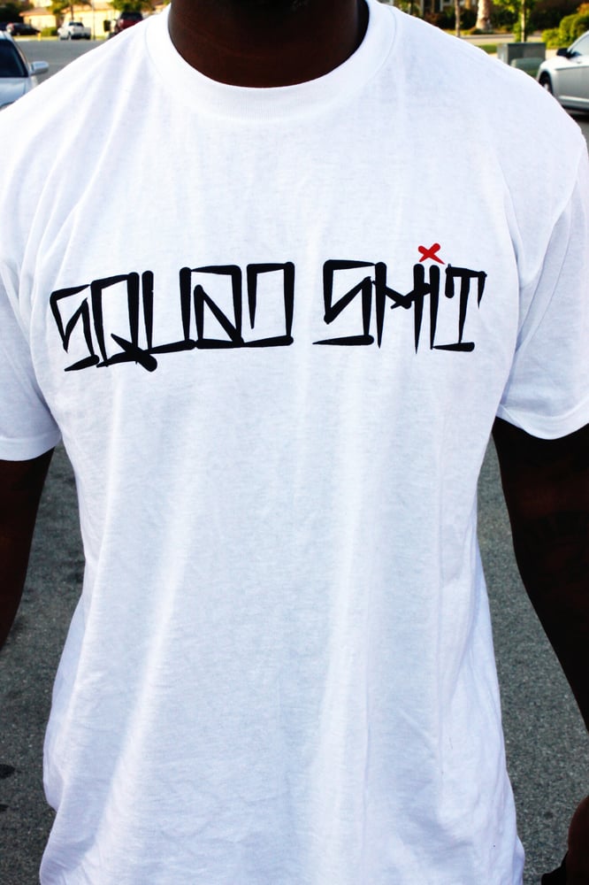 Image of Squad Shit Tee White