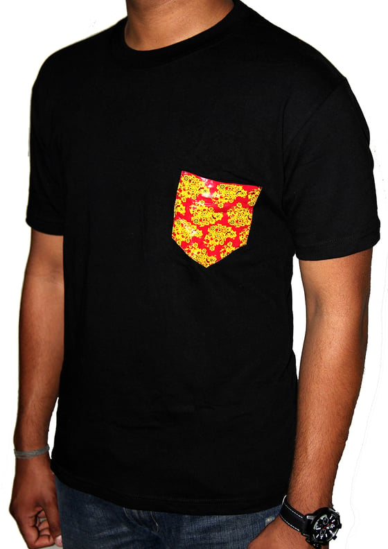 Image of Royal Pocket Tee (Black)