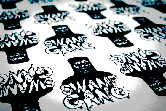 Image of Limited Edition 'Swamp Gang' Stickers (x4)