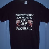 Image of Joyriders - Black Football T-Shirt