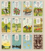 Image of Stralsunder Lenormand, with Verses c. 1900