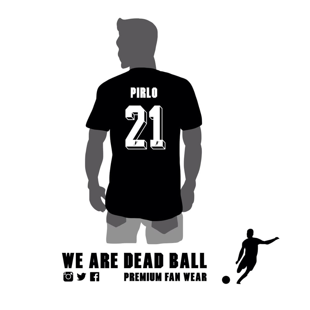 Image of Pirlo 21 Wearedeadball Tshirt