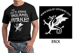 Image of ENGLAND AWAKE TS Black
