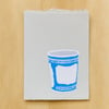 Coffee Cup Greeting Card