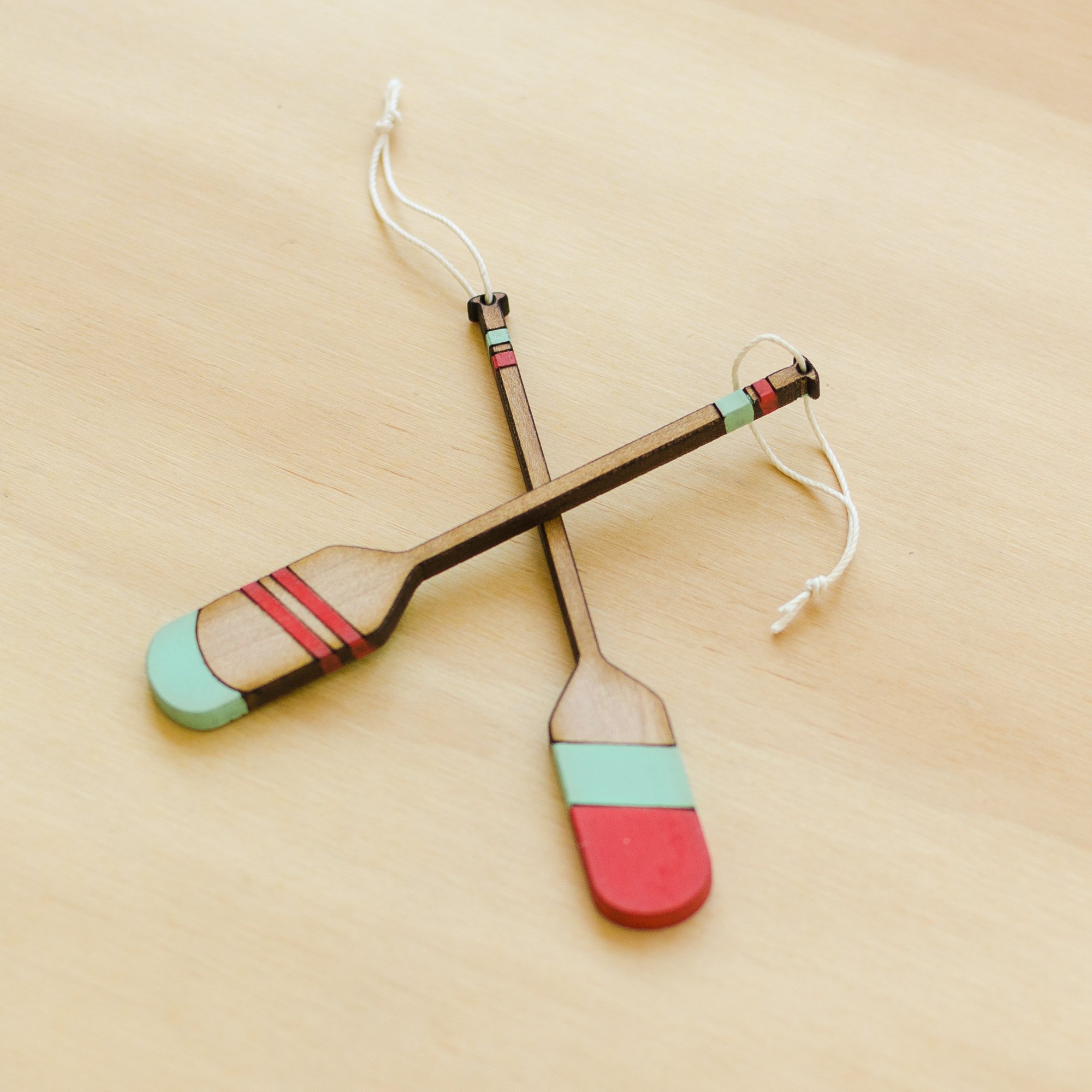 Mini Oar Ornaments | Gold Teeth Brooklyn