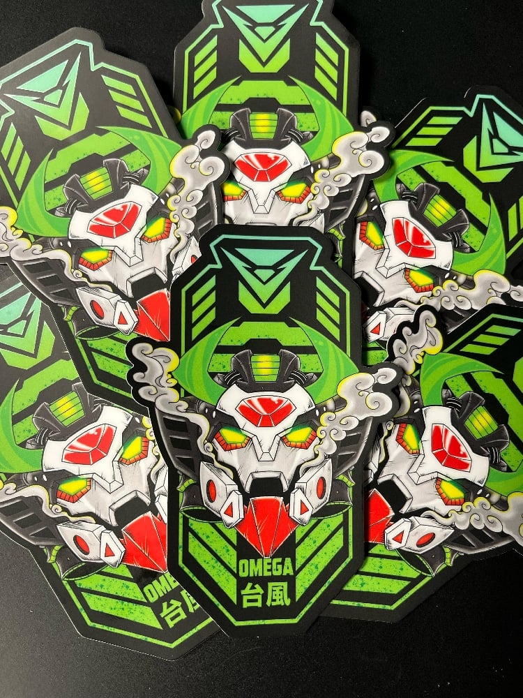 Omega Typhoon Sticker