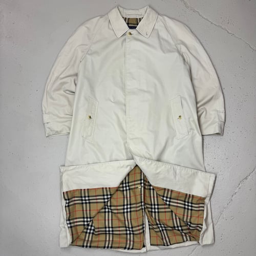Image of 1980s Burberry Trench Coat, Size XL