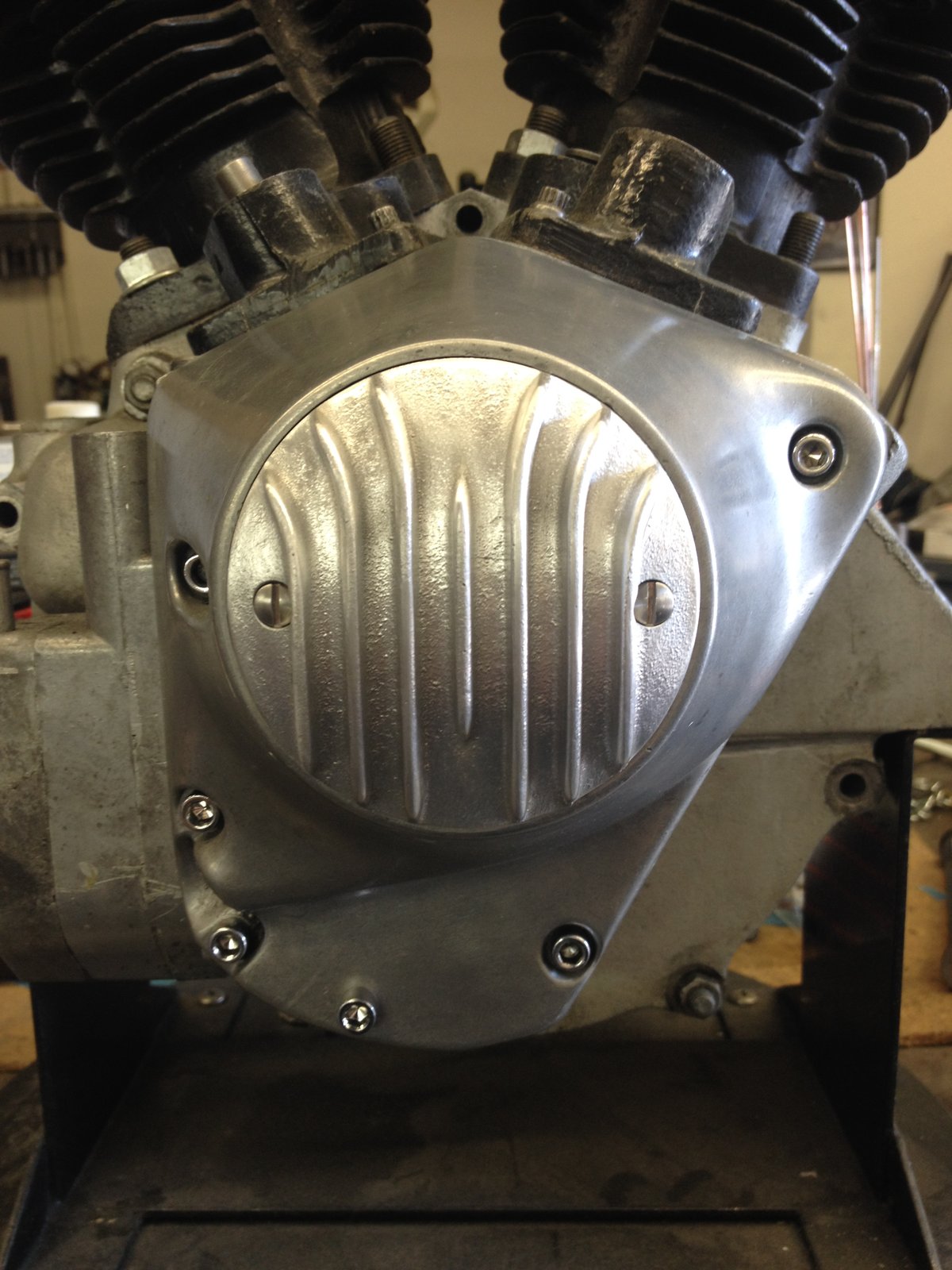 sportster points cover