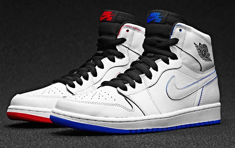 Lance Mountain Nike SB Air Jordan 1 (White)