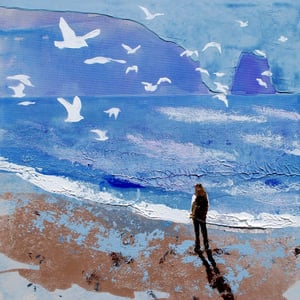 Image of Gulls and Sea Sounds, Treyarnon Bay, Cornwall