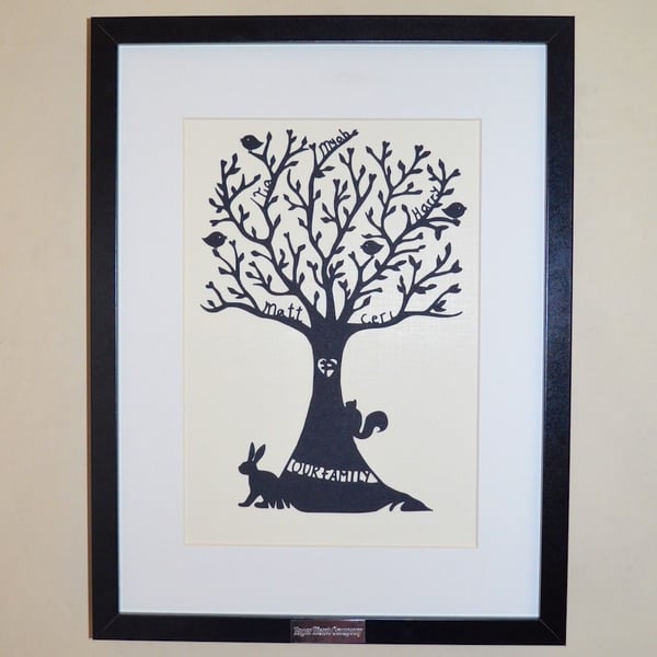 Image of Family Tree (Ornate) *Personalised*