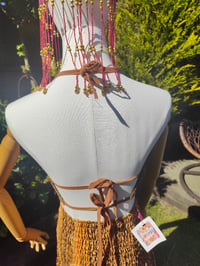 Image 3 of Bralette halter neck top -Milk choc
