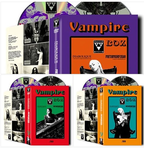 Image of VAMPIRE BOX Diabolique + Metamorfosia 2-DVD HARDBOX     