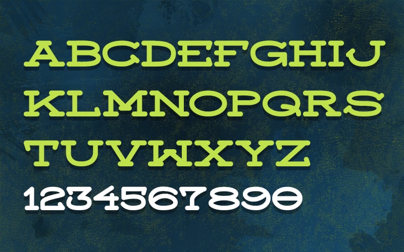 Image of "Roadhouse" Font