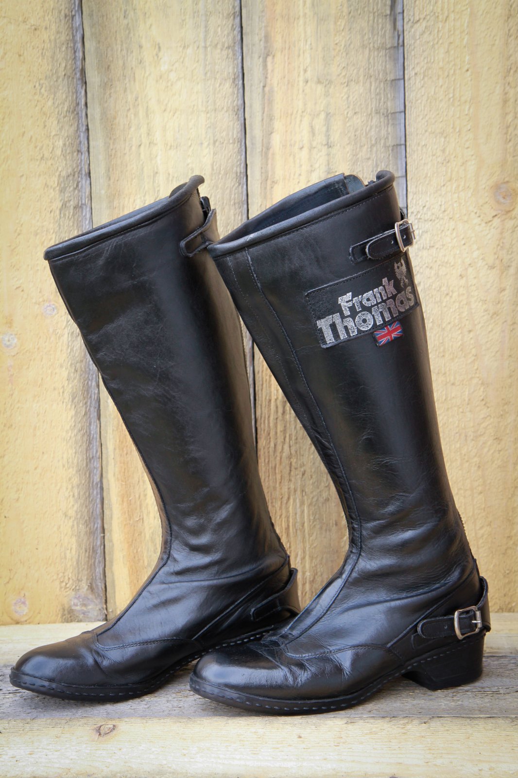 frank thomas vintage motorcycle boots