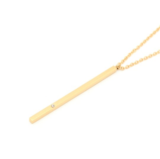 Image of Diamond Bar Necklace 