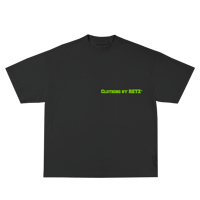 Image 2 of ISYW TEES - GRAPHITE / SLIME LIME