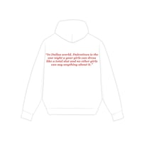 Image 2 of DALENTINES HOODIE (WHITE)