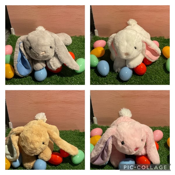 Image of Personalized Laying Bunny