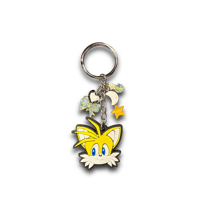 Image 2 of Yellow Fox Keychain